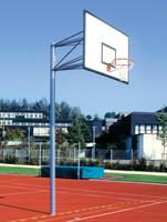Alu-Basketball-Anlage