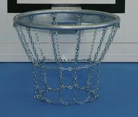 Basketballkorb mit Kettennetz