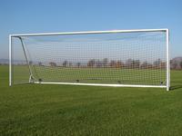 Alu-Fußballtor 7,32 x 2,44 m kippsicher