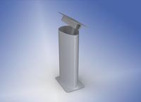 Bodenhülsen für Alu-Pfosten Art. 054031