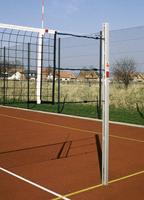 Alu-Volleyballpfosten 80x80 mm DVV 1