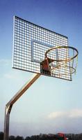 Basketballanlage ROBUST aus Stahl