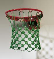Basketballnetz, vandalismussicher, grün