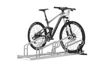 Bügelfahrradständer, Bügelparker, einseitig und zweiseitig